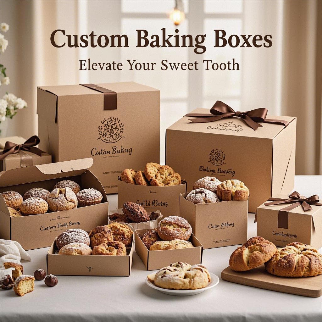 Una colección de cajas de repostería personalizadas