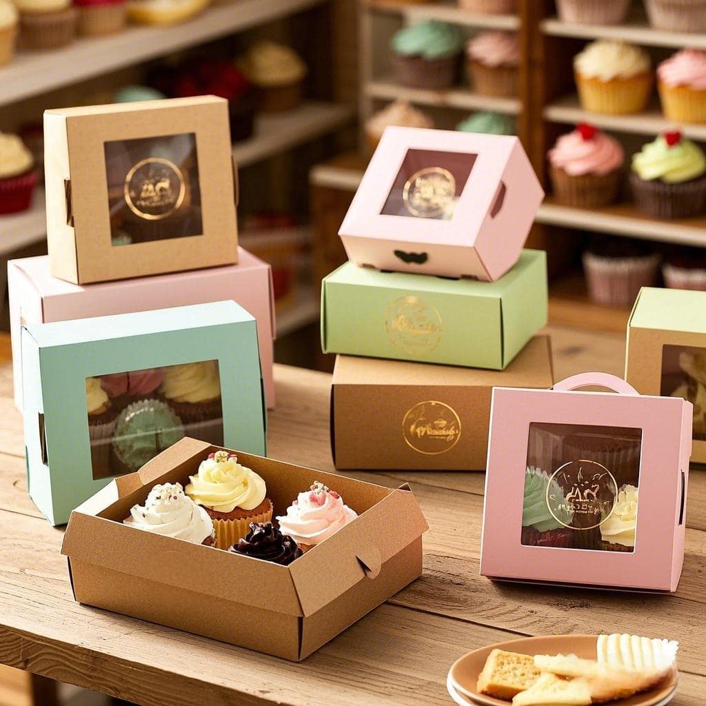 Custom Cupcake Box