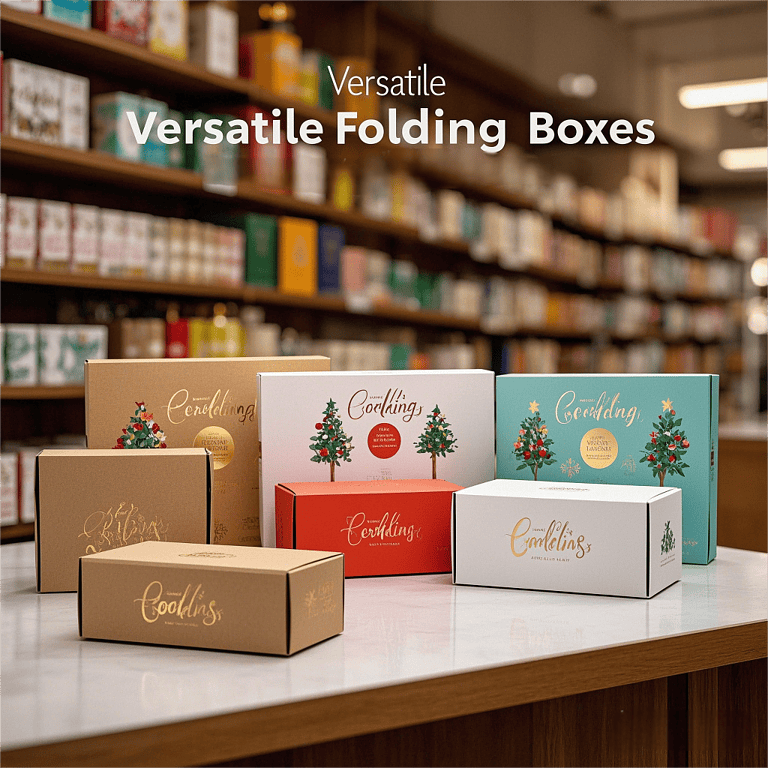 Custom Folding Boxes Versatile & Branded Packaging Solution