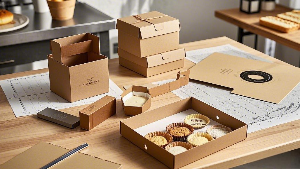 Cajas de panadería a medida para productos específicos