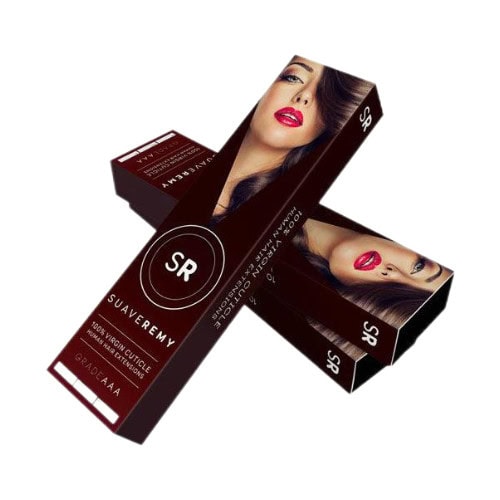 folding hair extension packaging