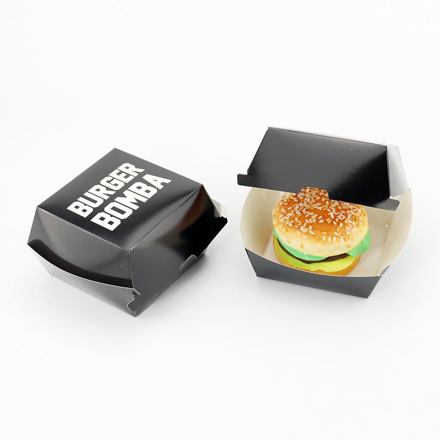 cardboard burger boxes