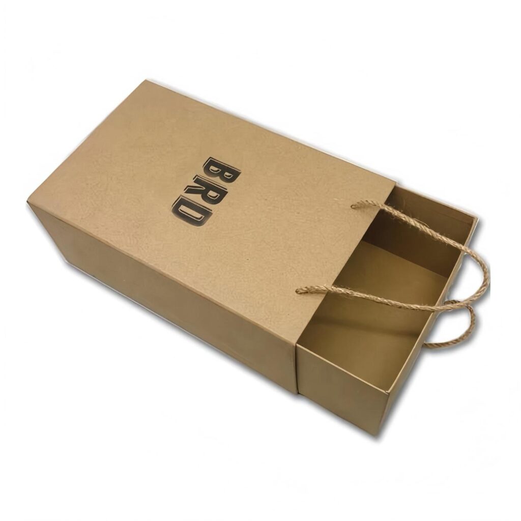 drop side shoe box