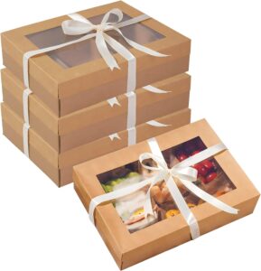 caja de regalo para repostería