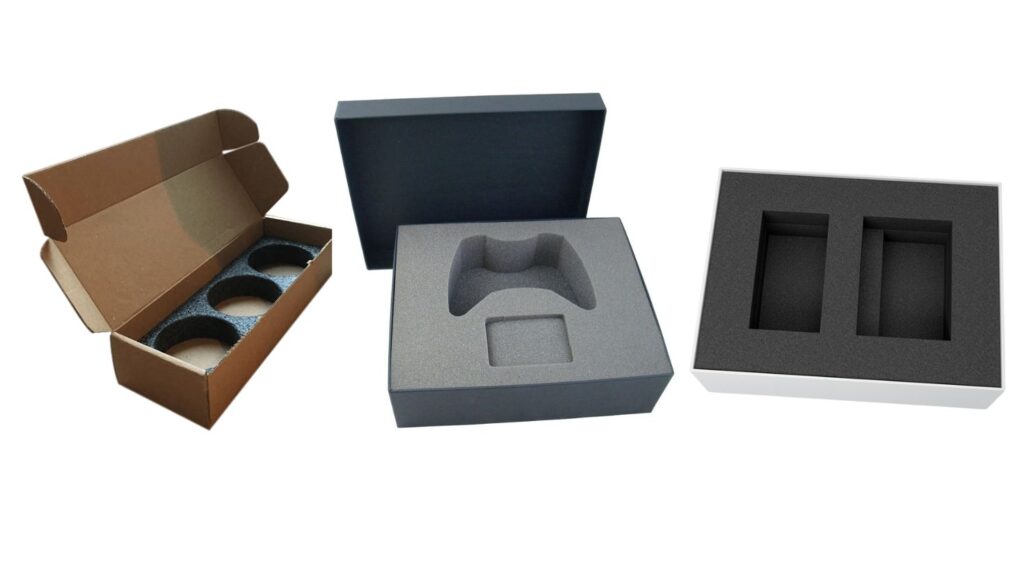 Foam packaging insert