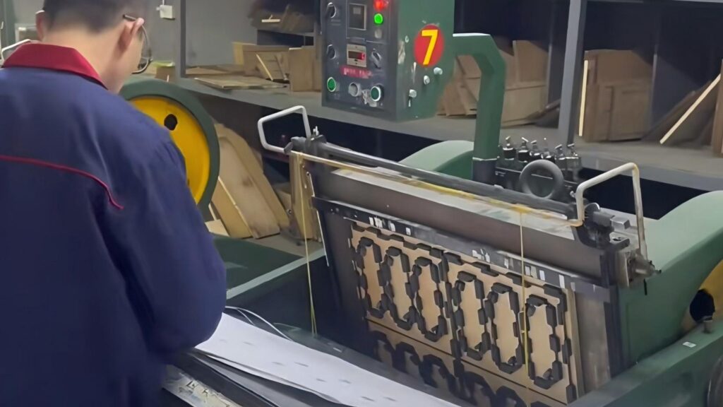 processo di fustellatura