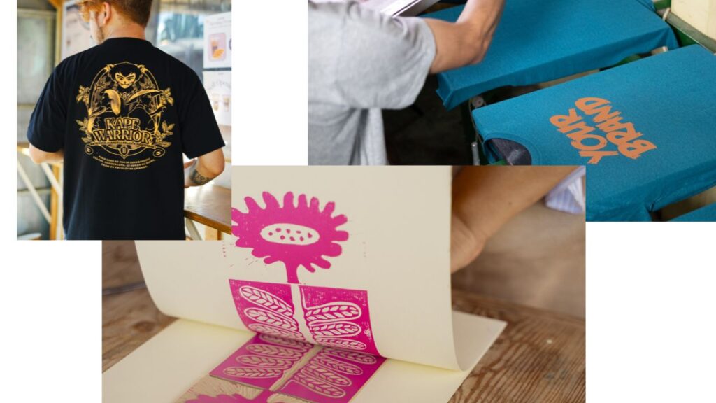 The Screen Printing applications The Screen Printing applications