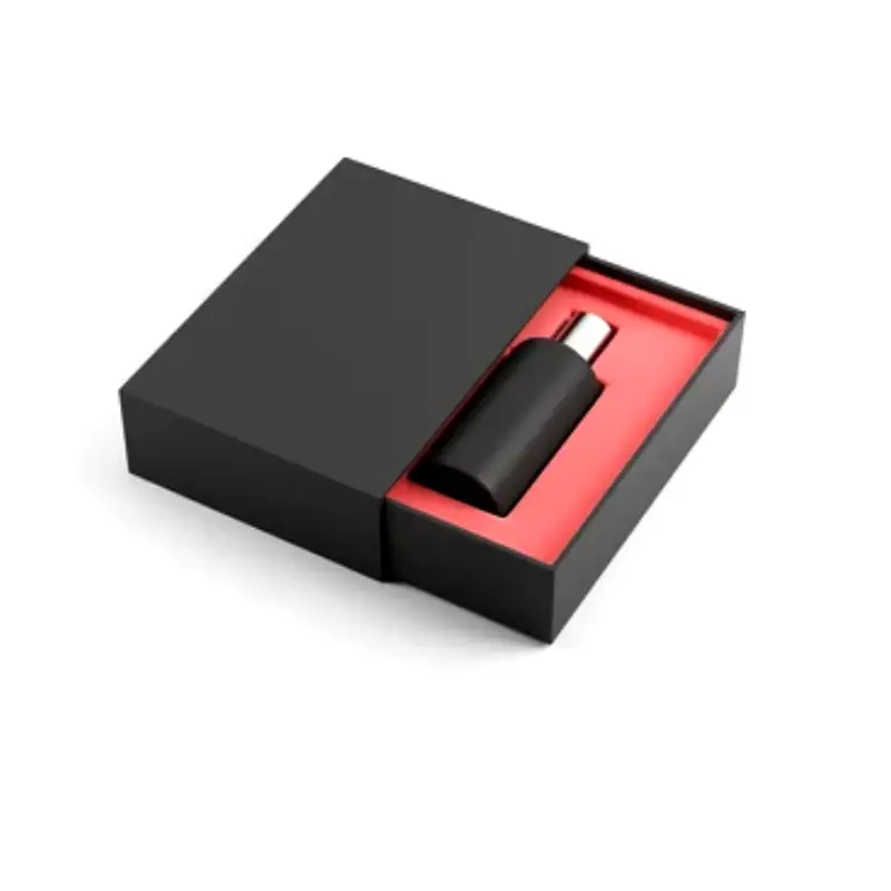 black and red perfume box