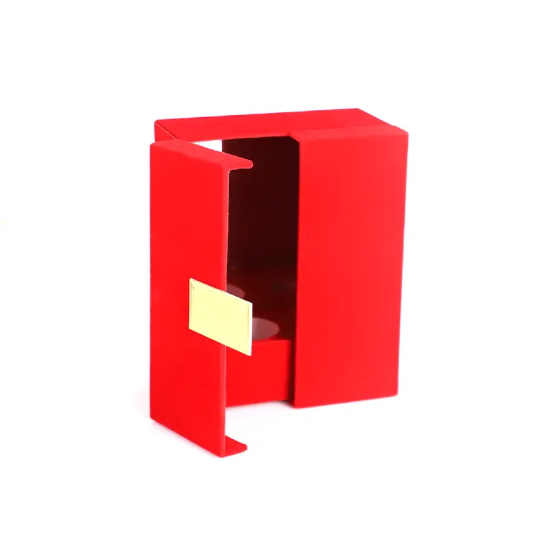 double door red perfume box