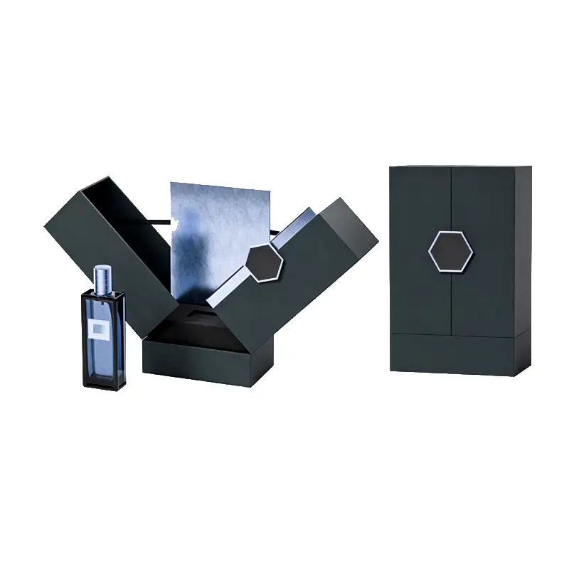 double hinged perfume box