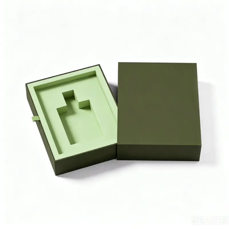 drawer sliding perfume box with insert