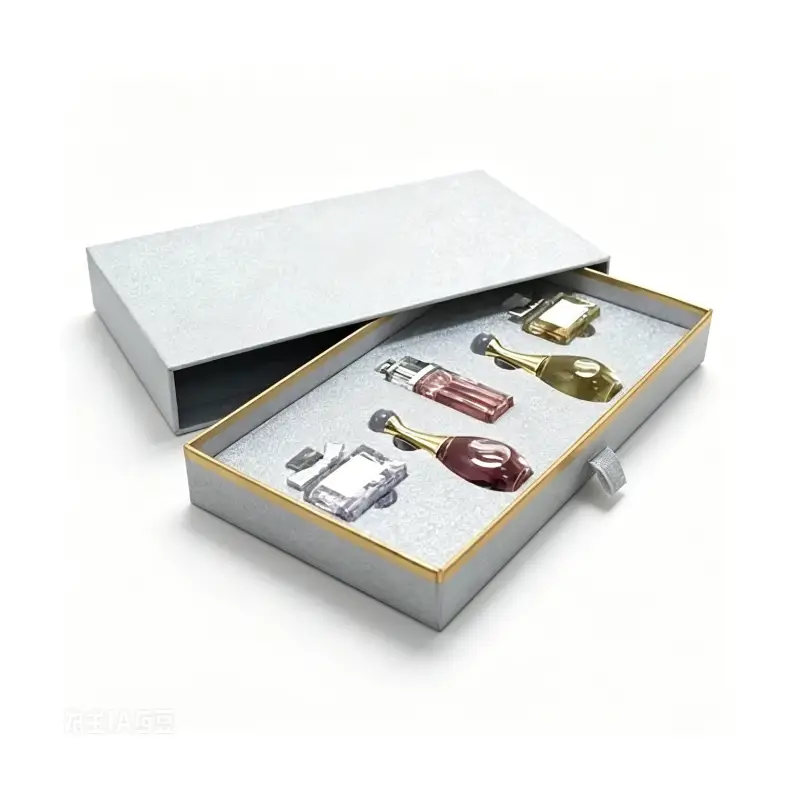 drawer style perfume set box