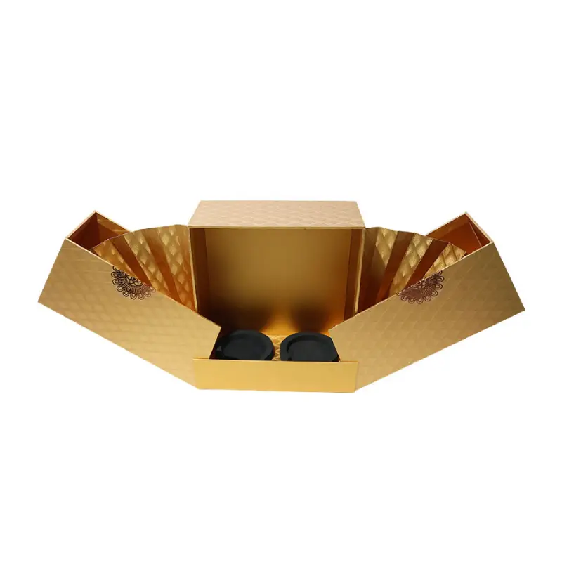 holographic middle open perfume box