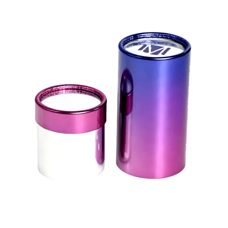 holographic round perfume boxes