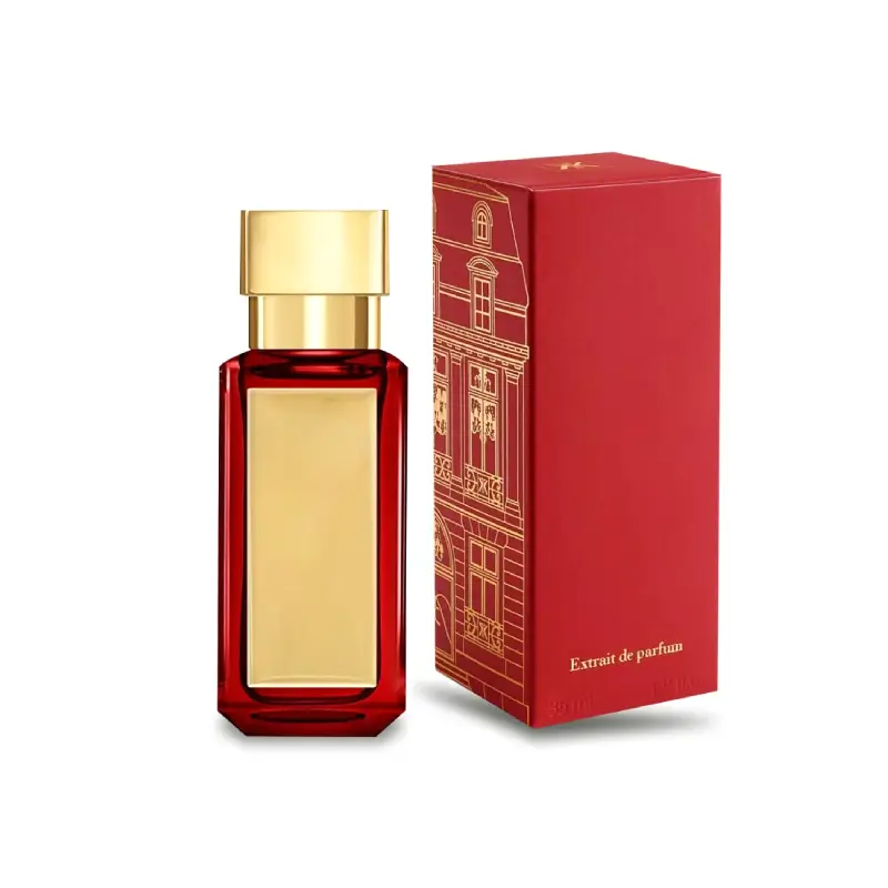luxury red perfume