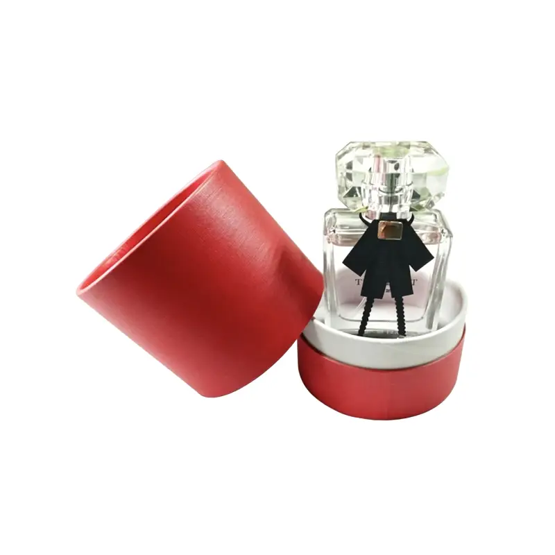 paper cardboard cylinder perfume box