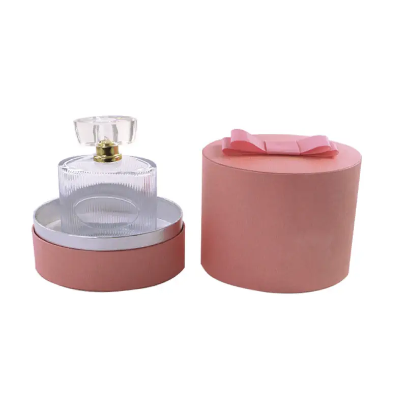 pink perfume boxes