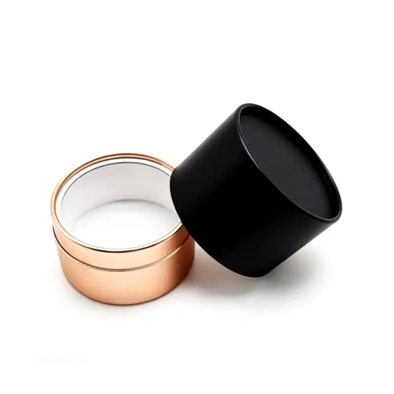 cardboard round candle box