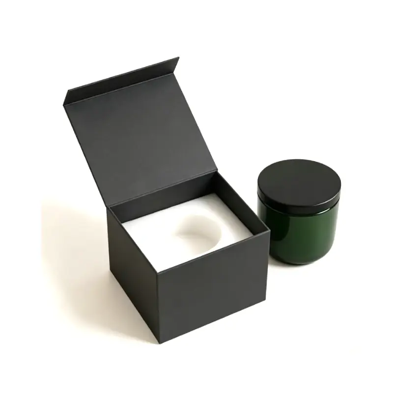 custom taper candle box with foam insert