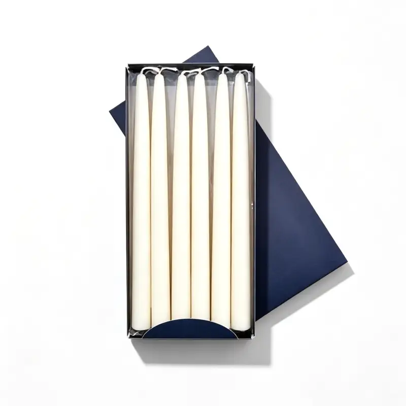 custom taper candle boxes set