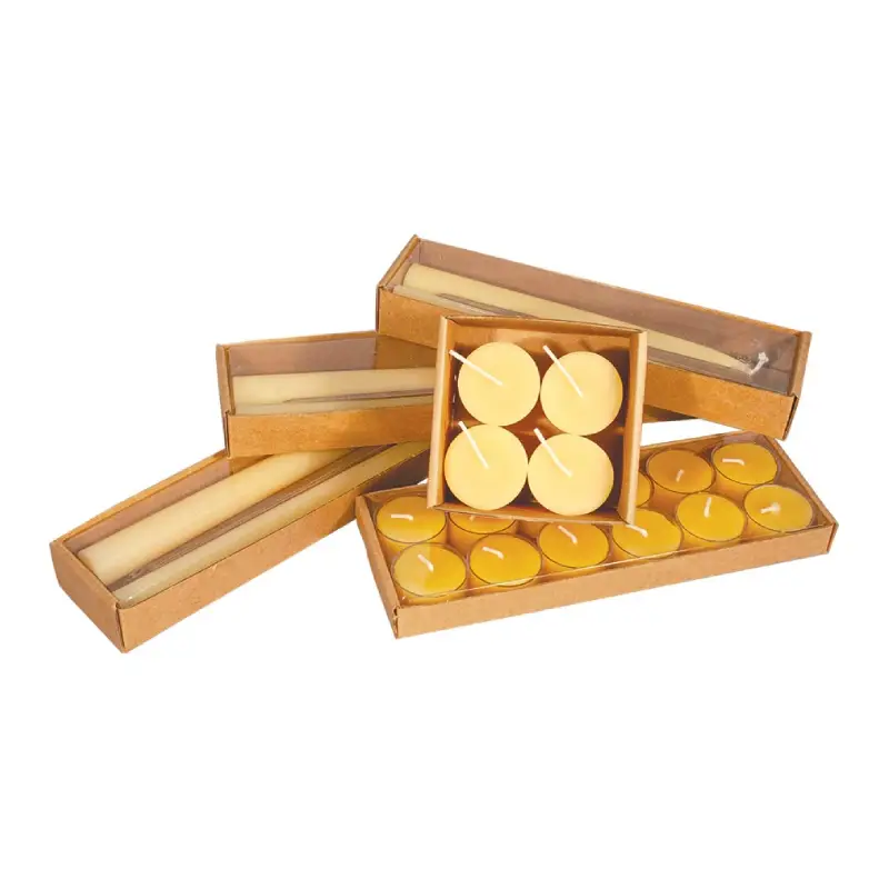 custom taper stick candle box