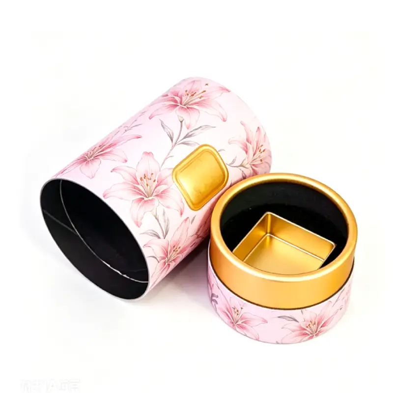 cylinder perfume gift box