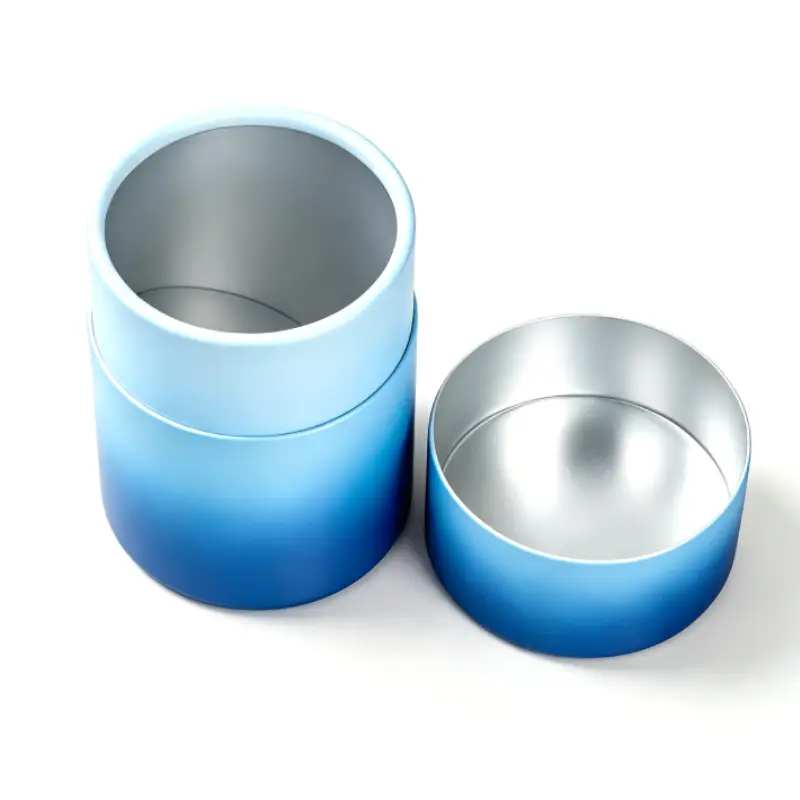 decorative round candle box