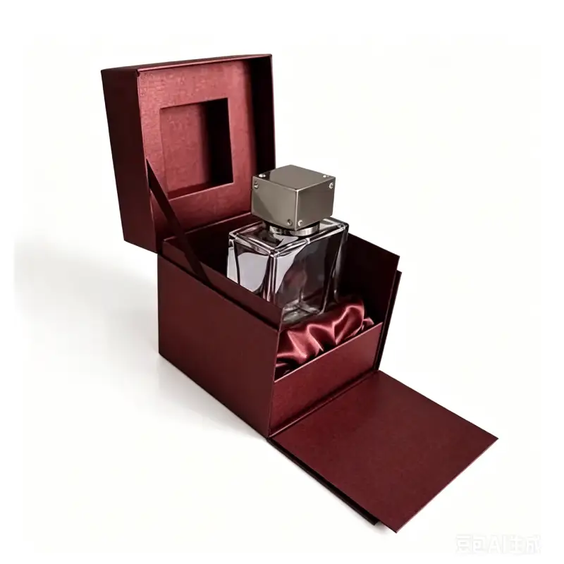 double opening magnetic men perfume box