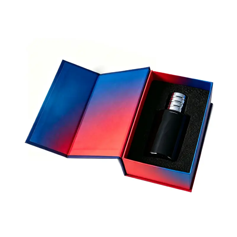flip open magnetic perfume box