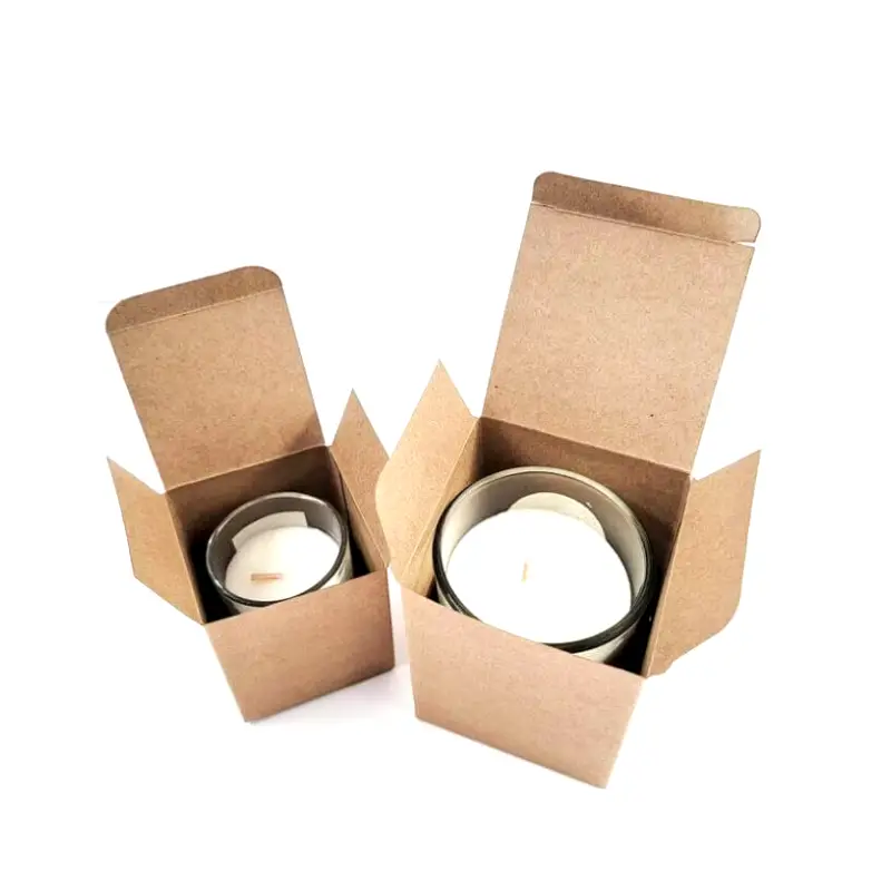 kraft candle box wholesale