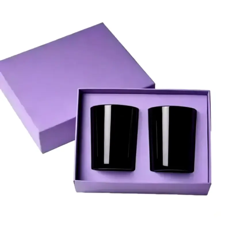 kraft two piece candle box