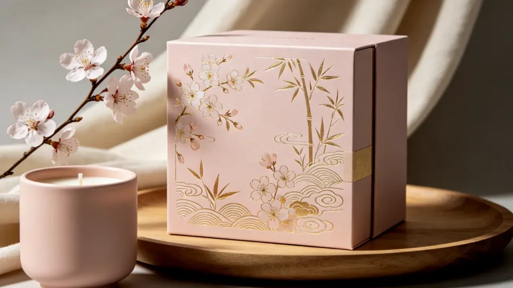 luxury candle box design