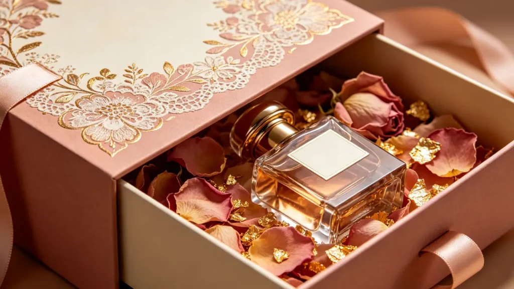 luxury drawer style perfume box