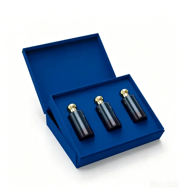 magnetic perfume sample box packaging