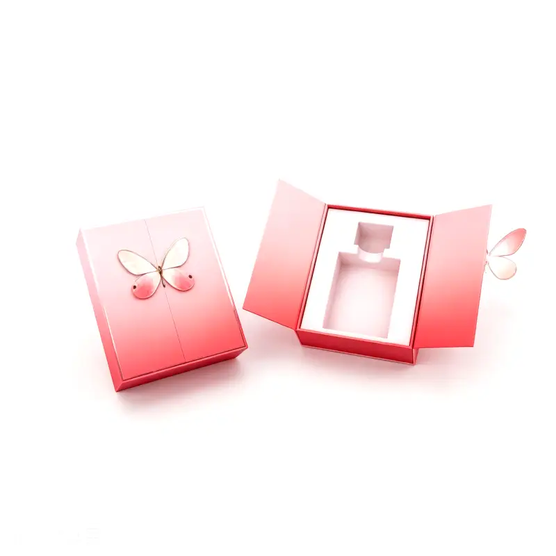 middle open women perfume packaging