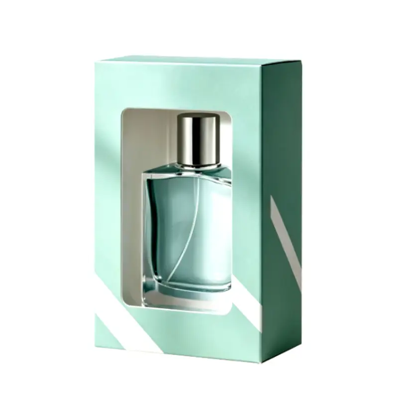 perfume box with window wholesale