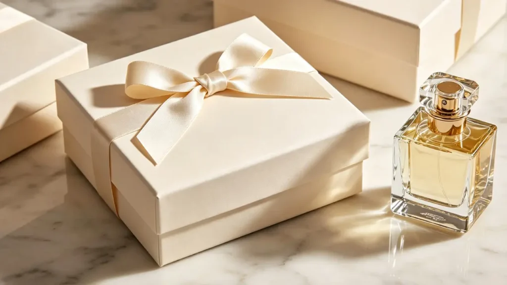 perfume box wrapping