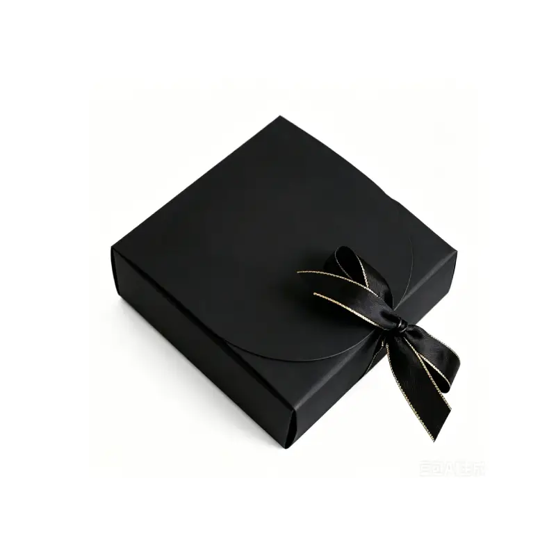 perfume gift box with bow