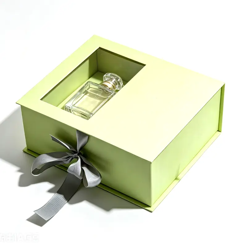 perfume gift box with window