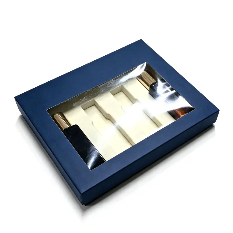 perfume set box with window