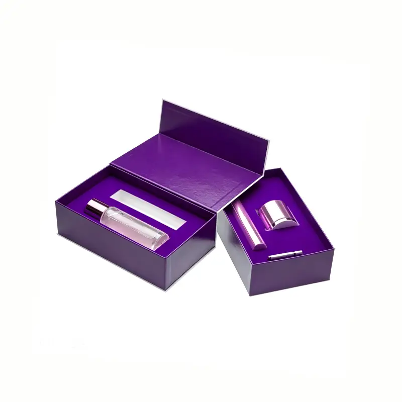 perfume subscription box with foam insert