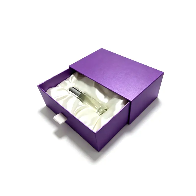 slide perfume box with satin silk insert​