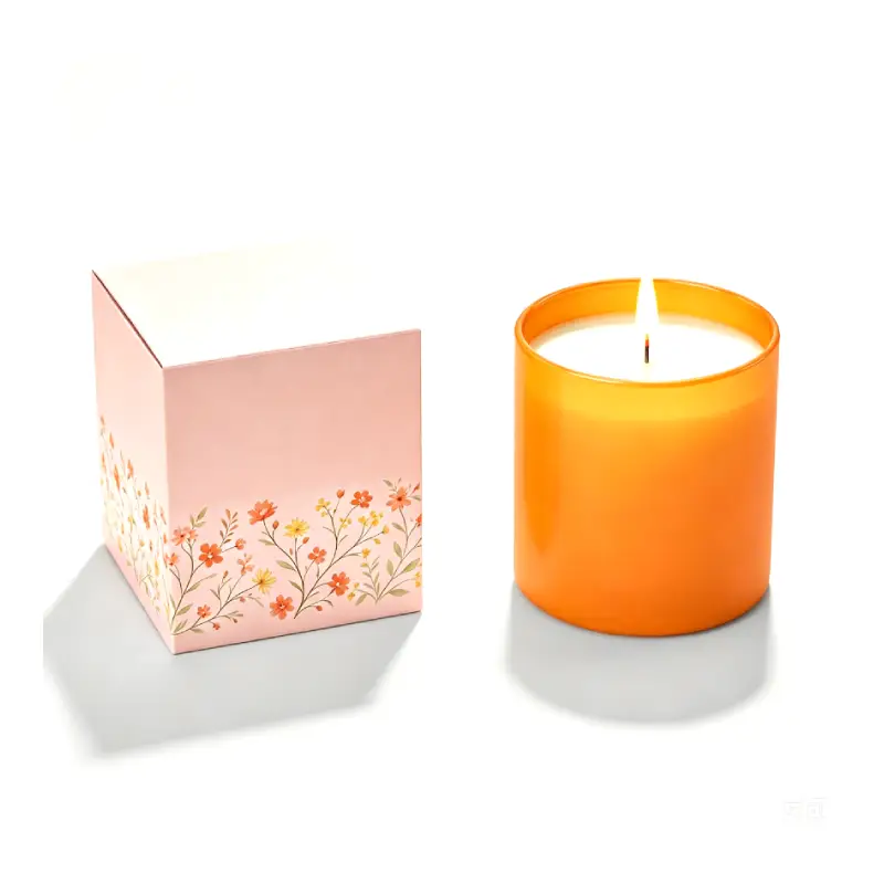 square candle gift box