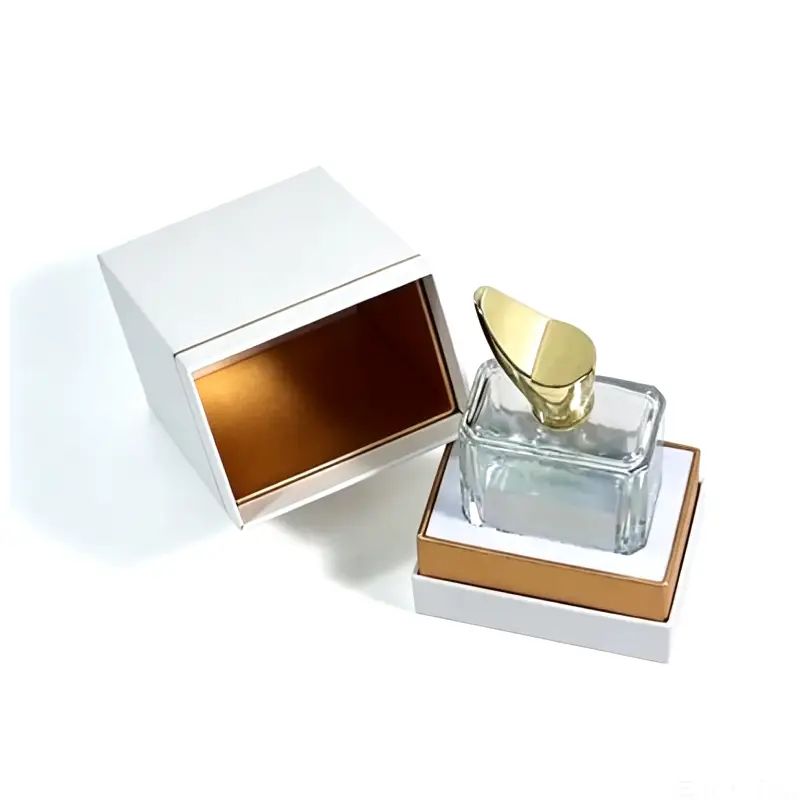 square luxury mens perfume box