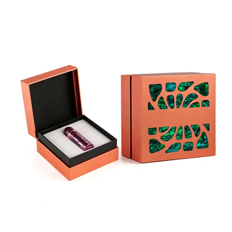 square luxury rigid perfume box