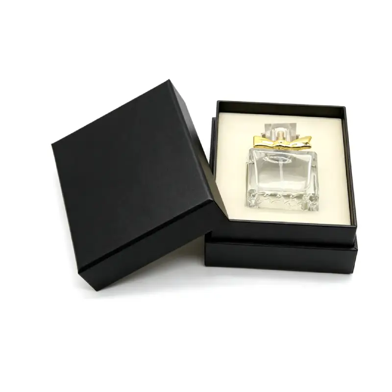 square perfume box with insert