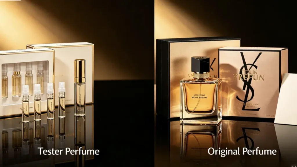 tester perfume vs original perfume