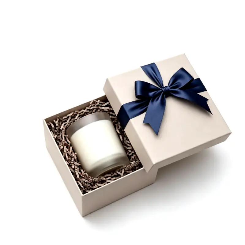 two piece candle gift box