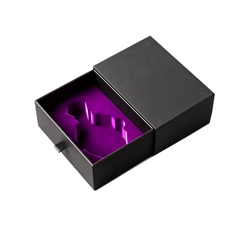 two piece perfume box with insert