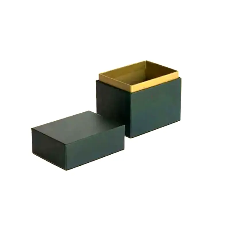 two piece rigid candle box